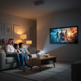 بروجيكتر HY300 عالي التحديد – 1080p/4K، WiFi 6 محمول للموبايل واللابتوب