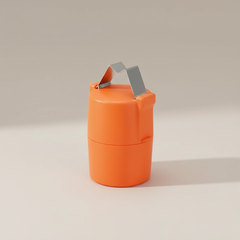 أداة تقسيم وقشر بيض يدوية 3-في-1 – لكسر البيض، فصل الصفار، وتصفية القشر بسهولة