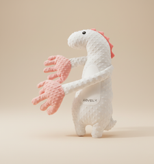 لعبة مهدّئ نوم للأطفال – دمية كهربائية بوسادة تربيت، سرعة قابلة للتعديل وتحكم عن بُعد