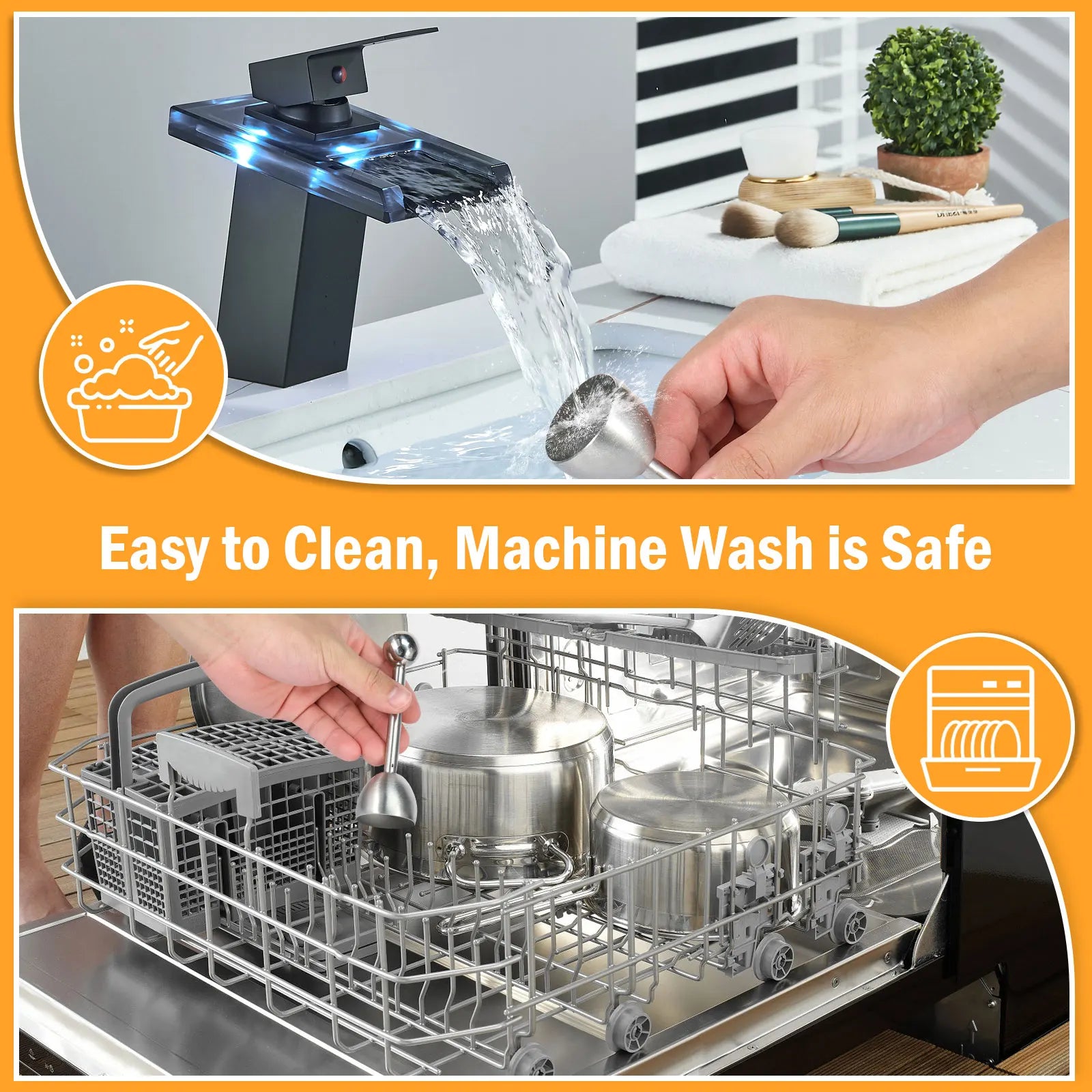 طقم مقصّ بورقة قِشر البيض 5 قطعة – أداة قص وغلق + أكواب للبيض للترتيب السريع في المطبخ