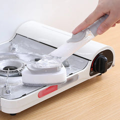 فرشاة تنظيف أواني بمقبض طويل – تعبئة آلية للسائل للتجهيز السريع